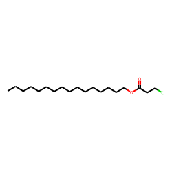 3-Chloropropionic acid, hexadecyl ester