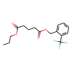 Glutaric acid, propyl 2-(trifluoromethyl)benzyl ester