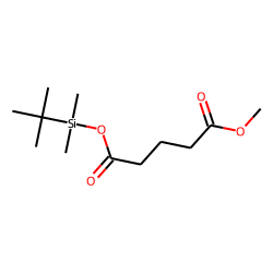 Glutaric acid, tert-butyldimethylsilyl ester