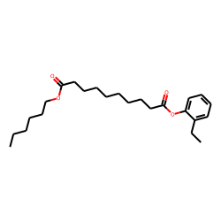 Sebacic acid, 2-ethylphenyl hexyl ester