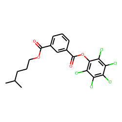 Isophthalic acid, isohexyl pentachlorophenyl ester