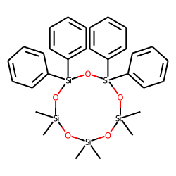 2,2,4,4,6,6-hexamethyl-8,8,10,10-tetraphenyl-[1,3,5,7,9,2,4,6,8,10]cyclopentasiloxane