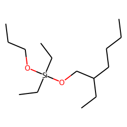 Silane, diethyl(2-ethylhexyloxy)propoxy-