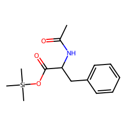 N-acetyl-l-phenylalanine, trimethylsilyl ester