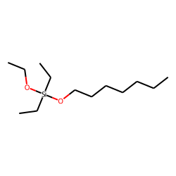 Silane, diethylethoxyheptyloxy-