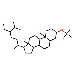 5«beta»-Stigmastanol (24«beta»-ethyl-5«beta»-cholestan-3«beta»-ol), TMS