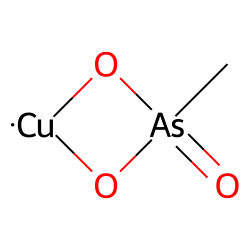 Methanearsonic acid, copper (ii) salt