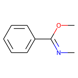 Benzenecarboximidic acid, N-methyl-, methyl ester