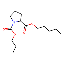 d-Proline, n-propoxycarbonyl-, pentyl ester