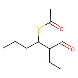 3-(Acetylthio)-2-ethylhexanal