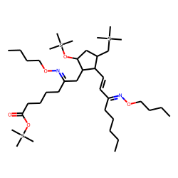 6,15-Diketo-PGF1A, BO-TMS, isomer # 1