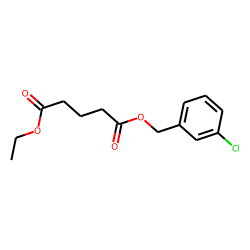 Glutaric acid, 3-chlorobenzyl ethyl ester