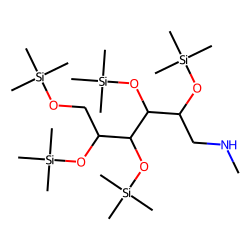 1-Deoxy-1-(methylamino)-D-galactitol, pentakis(trimethylsilyl) ether
