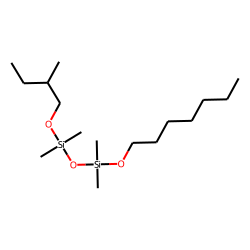 Silane, dimethyl(dimethyl(2-methylbutoxy)silyloxy)heptyloxy-