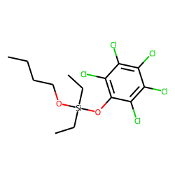 Silane, diethylbutoxy(pentachlorophenoxy)-