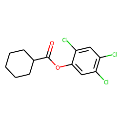 Cyclohexanecarboxylic acid, 2,4,5-trichlorophenyl ester