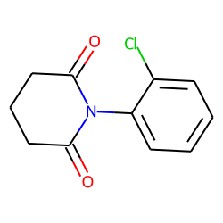 Glutarimide, N-(2-chlorophenyl)-