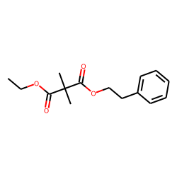 Dimethylmalonic acid, ethyl 2-phenethyl ester