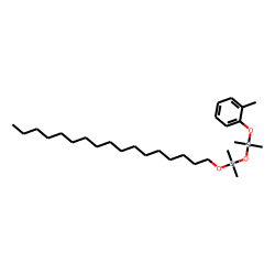 Silane, dimethyl(dimethyl(2-methylphenoxy)silyloxy)heptadecyloxy-
