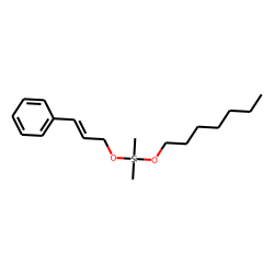 Silane, dimethyl(3-phenylprop-2-enyloxy)heptyloxy-