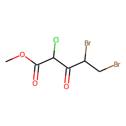 Methyl 4,5-dibromo-2-chloro-3-oxopentanoate