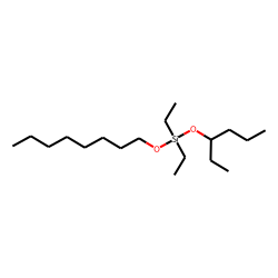 Silane, diethyl(3-hexyloxy)octyloxy-