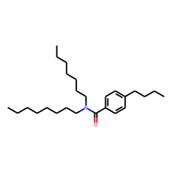 Benzamide, N-heptyl-N-octyl-4-butyl-