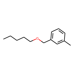 (3-Methylphenyl) methanol, n-pentyl ether
