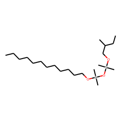 Silane, dimethyl(dimethyl(2-methylbutoxy)silyloxy)dodecyloxy-