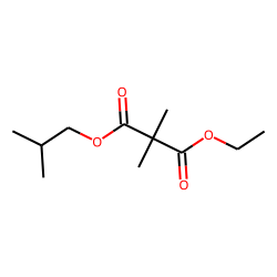 Dimethylmalonic acid, ethyl isobutyl ester