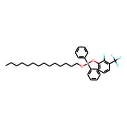 Silane, diphenyl(2-fluoro-3-trifluoromethylphenoxy)tetradecyloxy-