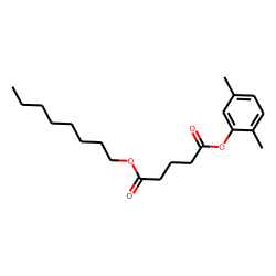 Glutaric acid, 2,5-dimethylphenyl octyl ester