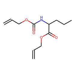 l-Norvaline, N-allyloxycarbonyl-, allyl ester