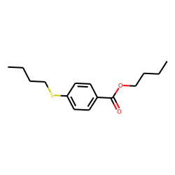 Benzoic acid, 4-(butylthio)-, butyl ester