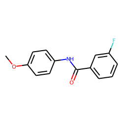 Benzamide, N-(4-methoxyphenyl)-3-fluoro-