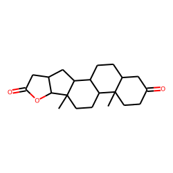 Acetic acid, (17beta-hydroxy-3-oxo-5beta-androstan-16-beta-yl)-, lactone