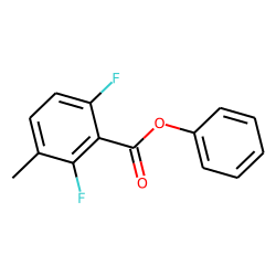 2,6-Difluoro-3-methylbenzoic acid, phenyl ester