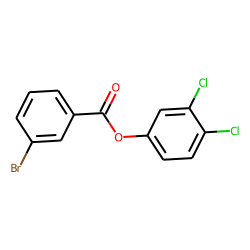 3-Bromobenzoic acid, 3,4-dichlorophenyl ester