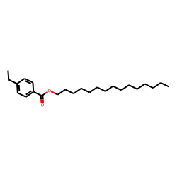 4-Ethylbenzoic acid, pentadecyl ester