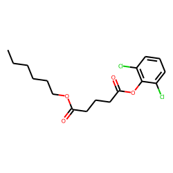 Glutaric acid, 2,6-dichlorophenyl hexyl ester