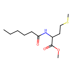 L-Methionine, N-caproyl-, methyl ester