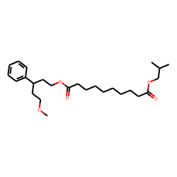 Sebacic acid, isobutyl 5-methoxy-3-phenylpentyl ester