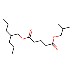 Glutaric acid, isobutyl 2-propylpentyl ester