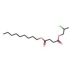 Succinic acid, 2-chloropropyl nonyl ester