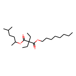 Diethylmalonic acid, 5-methylhex-2-yl octyl ester
