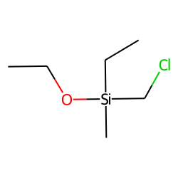 Silane, chloromethyl, ethyl, ethoxy, methyl