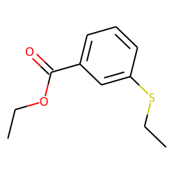 Benzoic acid, 3-(ethylthio)-, ethyl ester