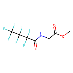 Glycine, N-heptafluorobutyryl-, methyl ester