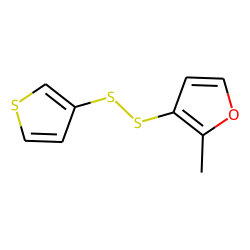 2-methyl-3-furyl 3-thienyl disulphide