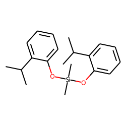 Silane, dimethyldi(2-isopropylphenoxy)-